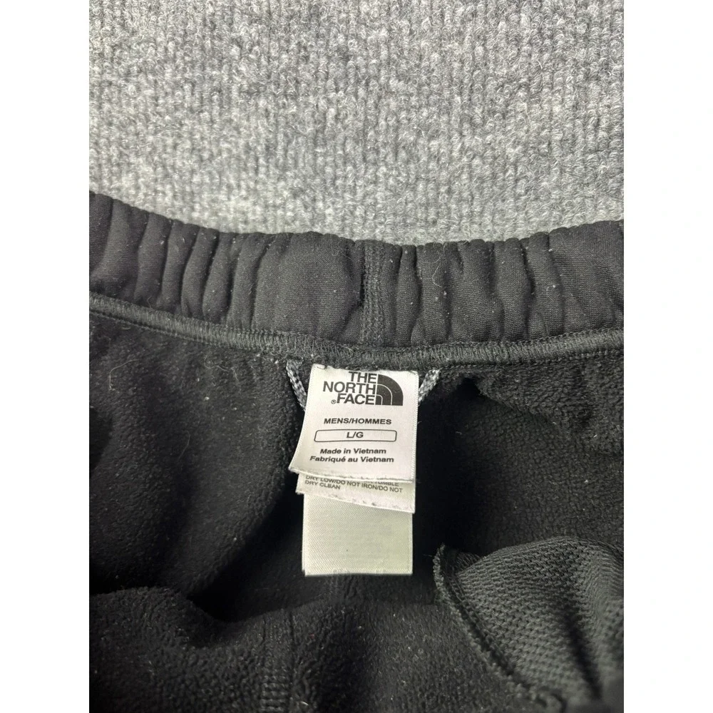 The North Face Fleece Sweatpants‎ Mens L Black Straight Leg Activewear
